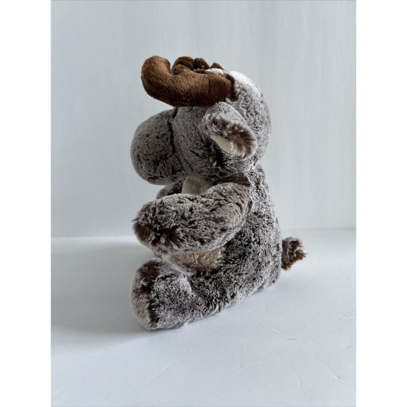 Aurora Sweet And Softer 10" Sitting‎ Milo Moose Stuffed Animal - Picture 2 of 5